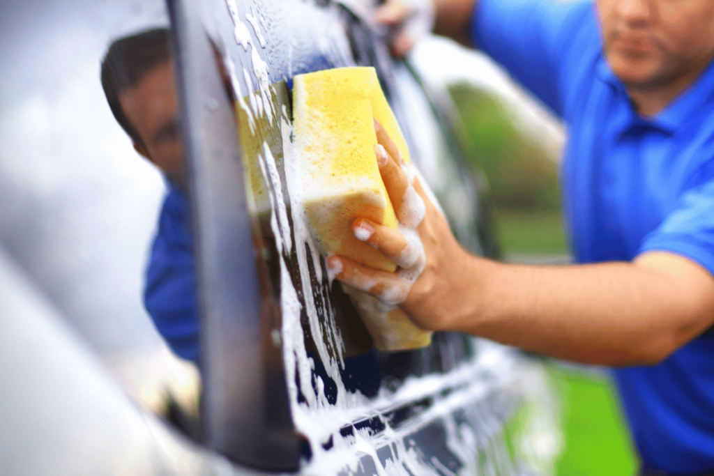 Automatic car wash vs hand wash

