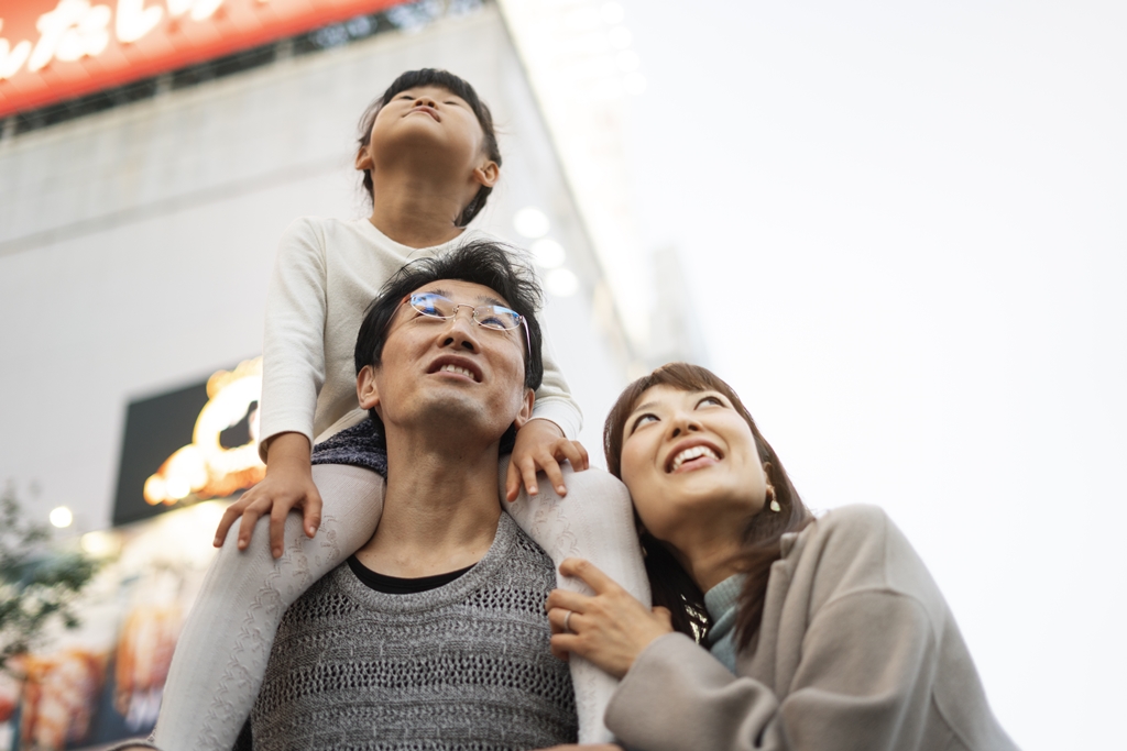 Family travelling